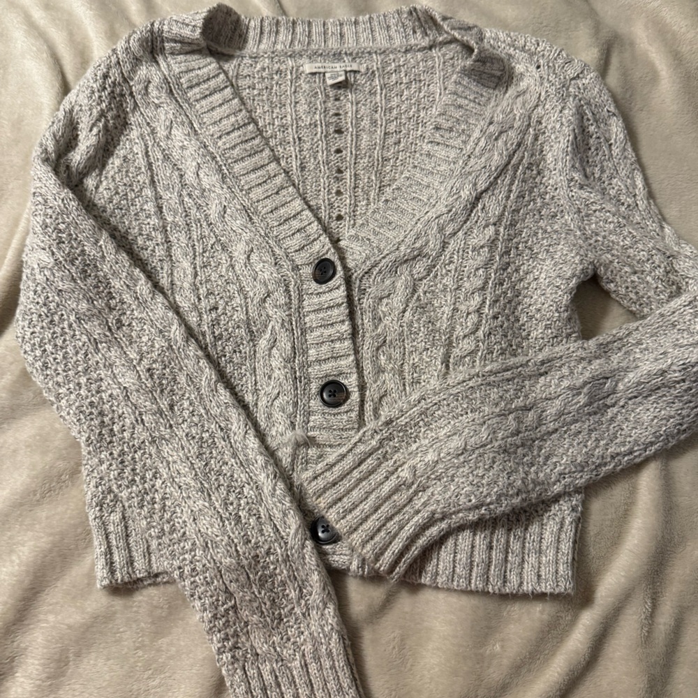 Set of super cute neutral gray sweaters!